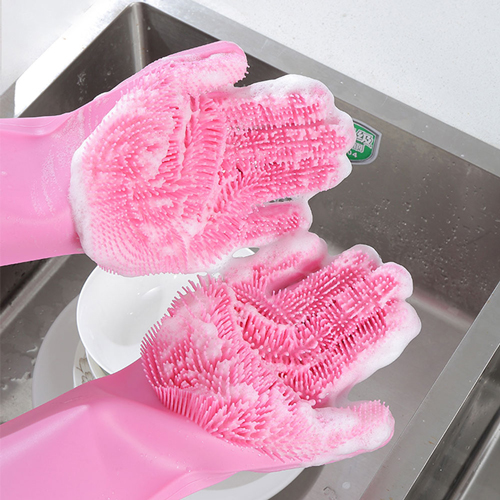 Silicone gloves