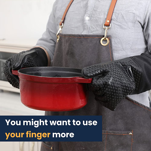 Silicone Oven Gloves (3)