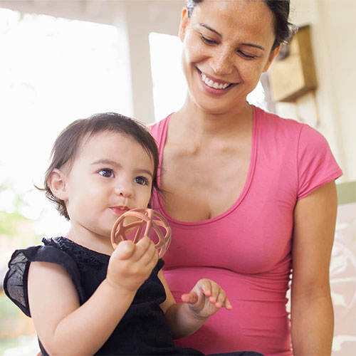 Silicone Teething Ball (2)