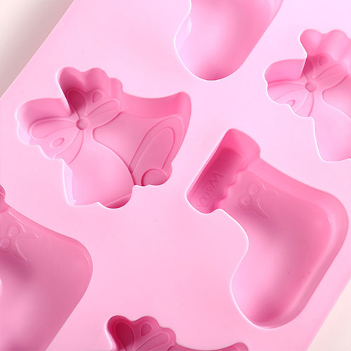 Silicone Christmas sock cake mold (2)