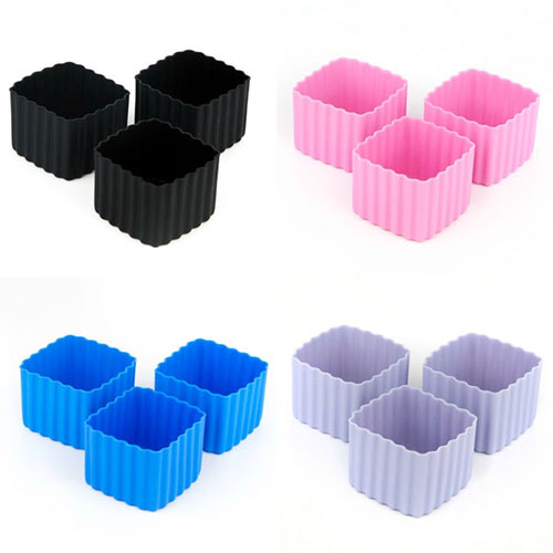 Silicone Lunch Box Cups (2)