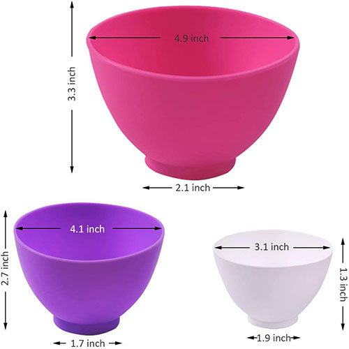 Silicone Mixing Bowls (4)