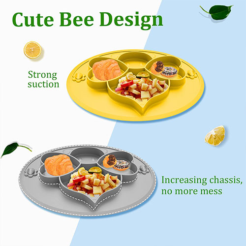 Silicone Divided Plates (4)