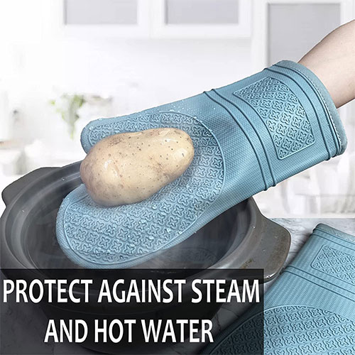 Silicone Kitchen Mittens (1)