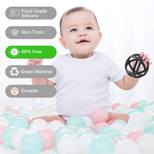 Silicone Teething Ball (1)