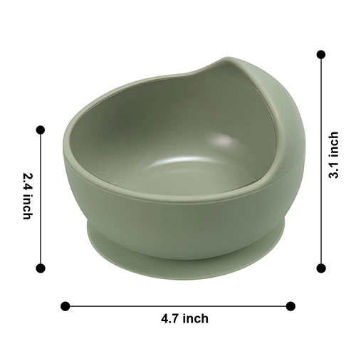 Silicone Bowl And Spoon (4)
