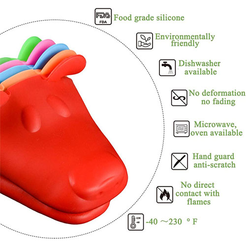 Silicone Heat Resistant Mitts  (3)