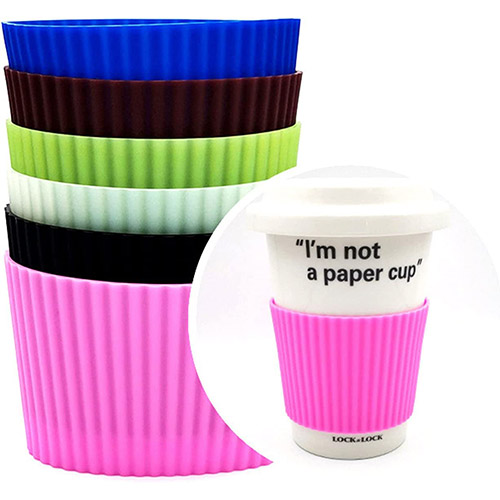 Silicone mug sleeve