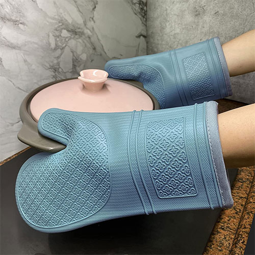 Silicone Kitchen Mittens (4)