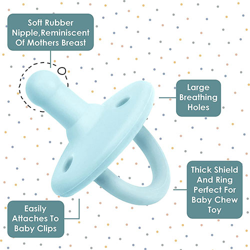 Silicone pacifier (2)