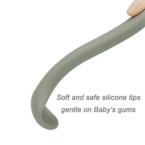 Silicone Bowl And Spoon (2)