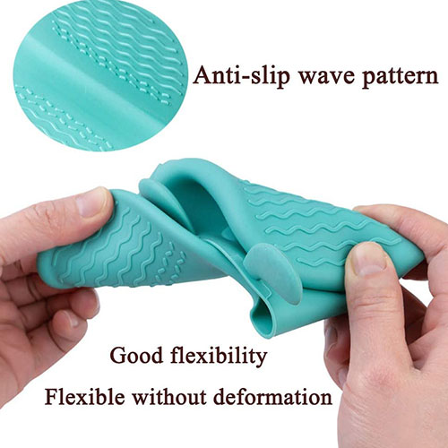 Silicone Heat Resistant Mitts  (4)