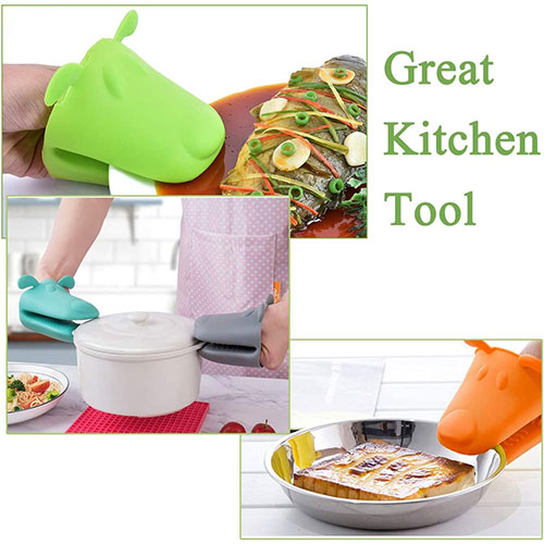 Silicone Heat Resistant Mitts  (5)