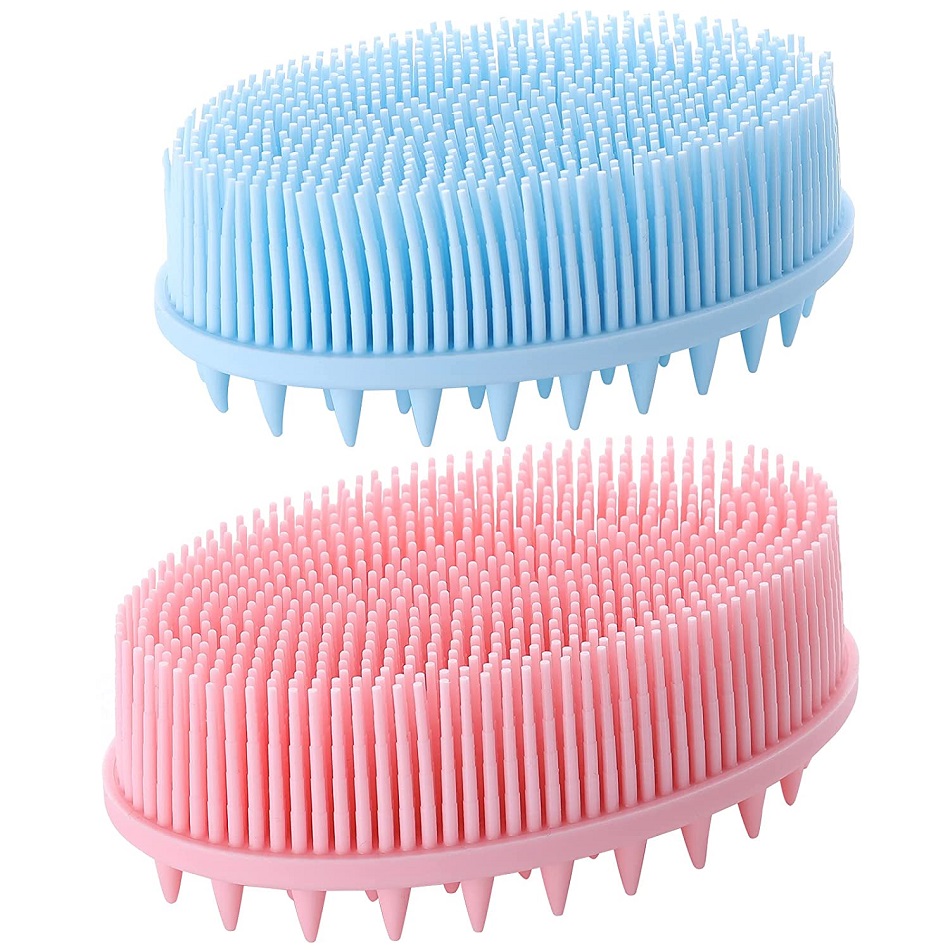 silicone body brush