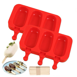 Silicone ice cream mold